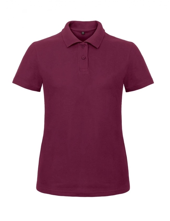 Damska koszulka Polo ID.001 PWI11/Wine