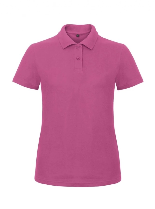 Damska koszulka Polo ID.001 PWI11/Fuchsia