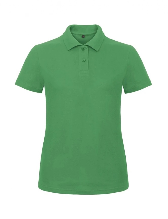 Damska koszulka Polo ID.001 PWI11/Kelly Green