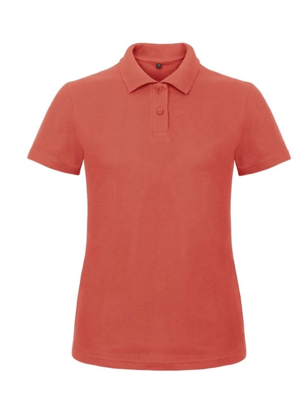 Damska koszulka Polo ID.001 PWI11/Pixel Coral