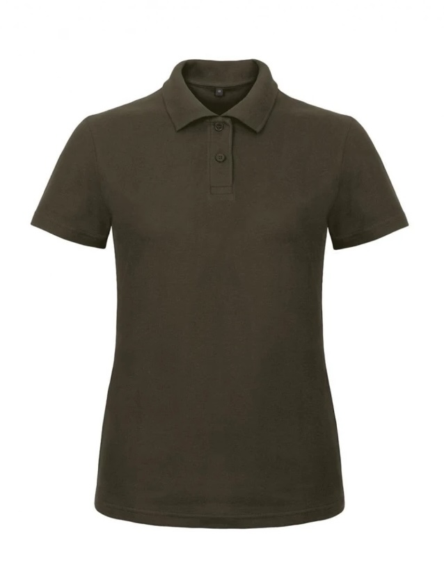 Damska koszulka Polo ID.001 PWI11/Brown