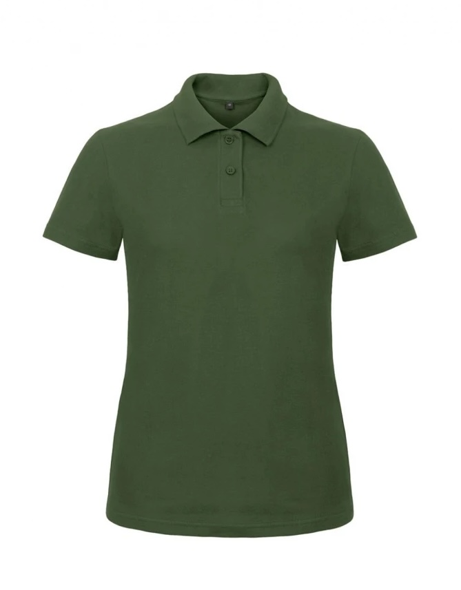 Damska koszulka Polo ID.001 PWI11/Bottle Green