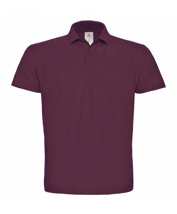 Męska koszulka Polo ID.001 PUI10/Wine