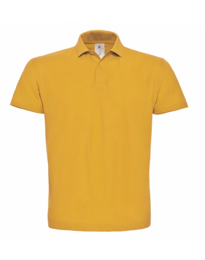 Męska koszulka Polo ID.001 PUI10/Chili Gold