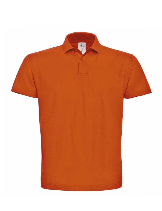 Męska koszulka Polo ID.001 PUI10/Orange