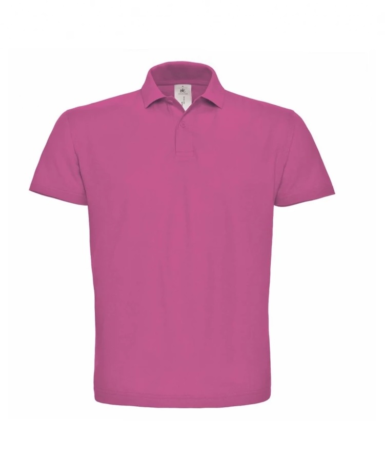 Męska koszulka Polo ID.001 PUI10/Fuchsia
