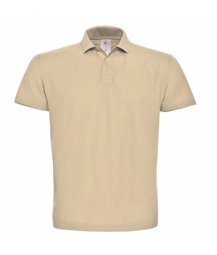 Męska koszulka Polo ID.001 PUI10/Sand