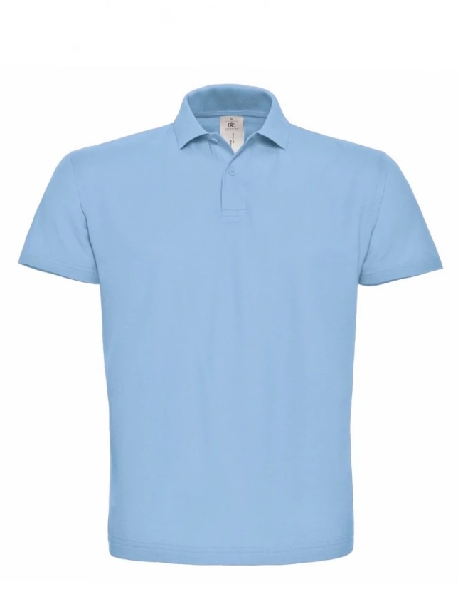 Męska koszulka Polo ID.001 PUI10/Light Blue