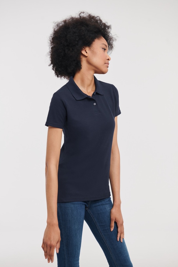 Classic Polycotton Polo Russell R-539F-0/French Navy