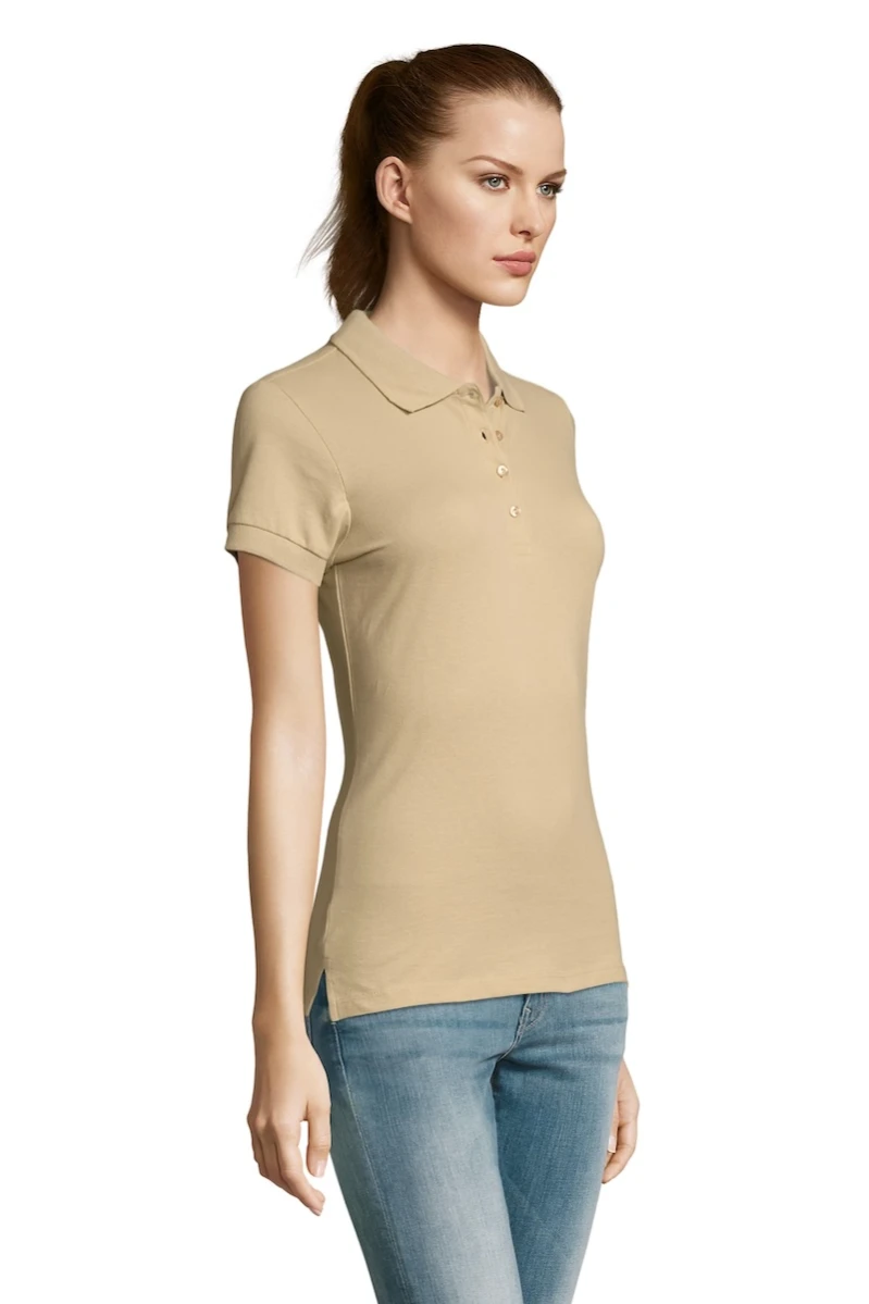 Damska koszulka Polo Passion 11338/Sand