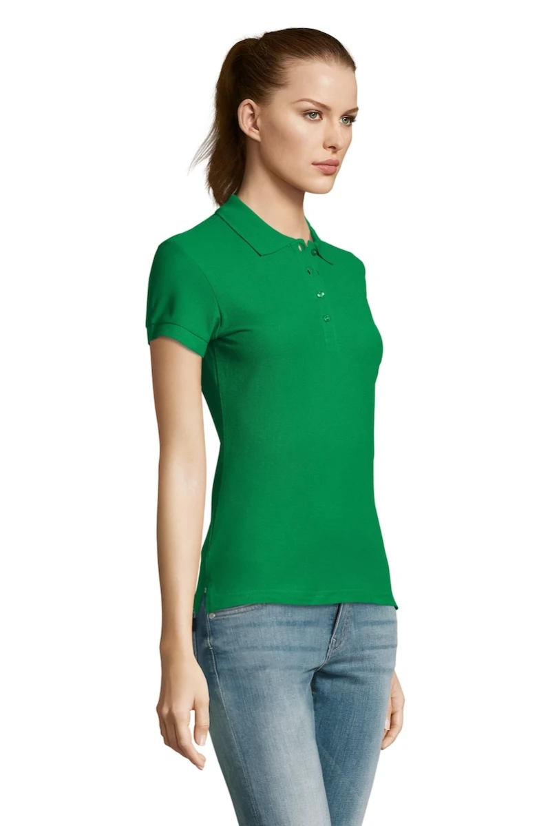 Damska koszulka Polo Passion 11338/Kelly Green