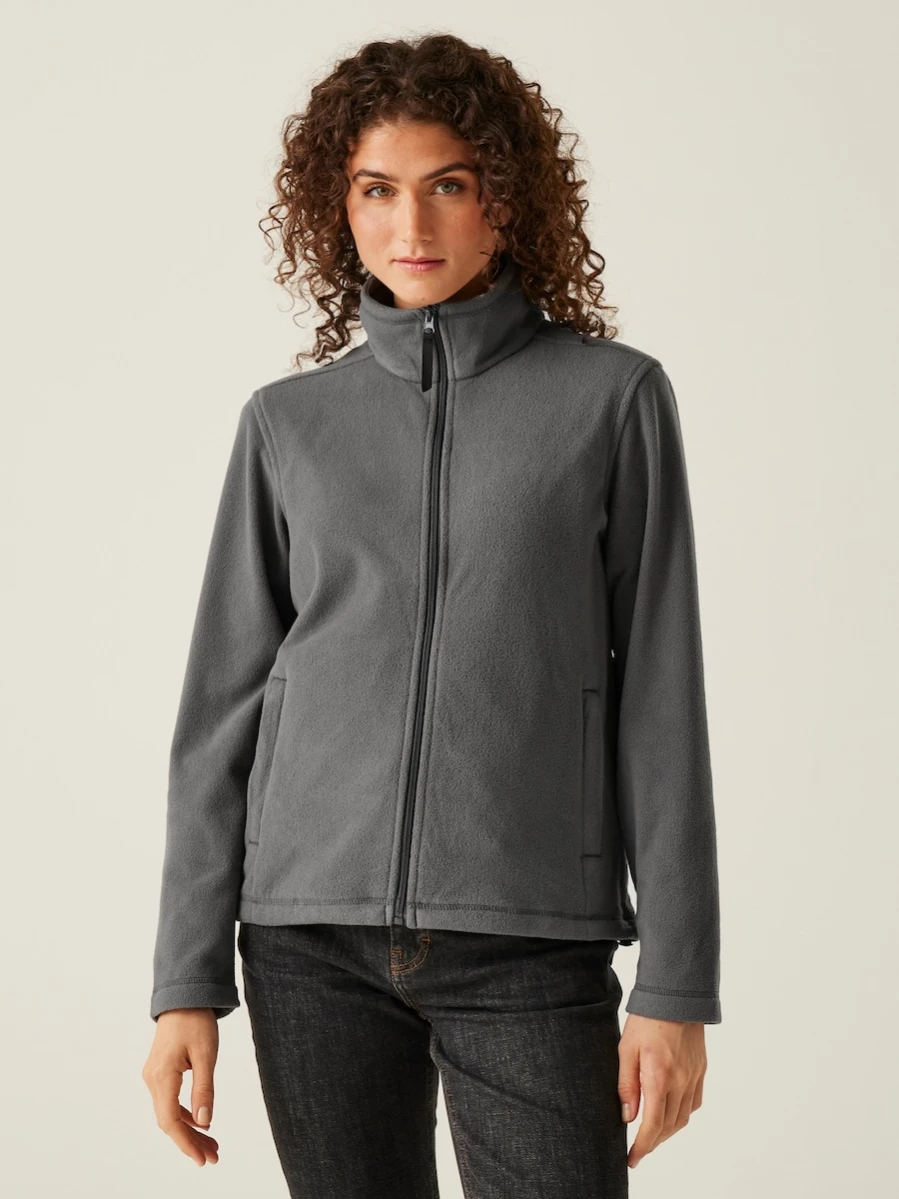 Damski Mikropolar Regatta Full Zip TRF565 (Seal Grey)