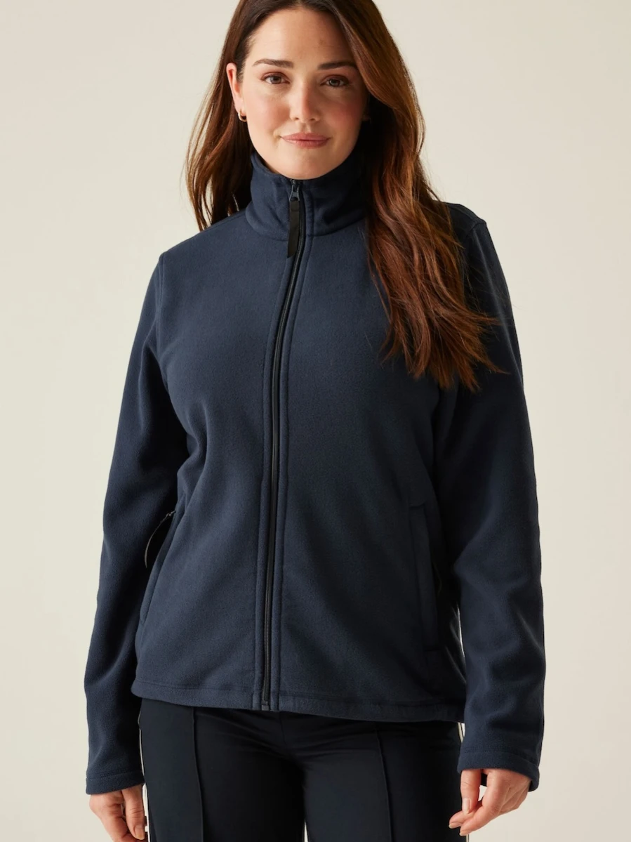 Damski Mikropolar Regatta Full Zip TRF565 (Dark Navy)
