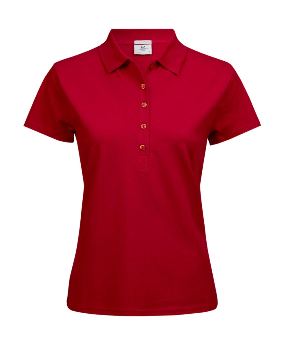 Polo Tee Jays Luxury Stretch 145/Red