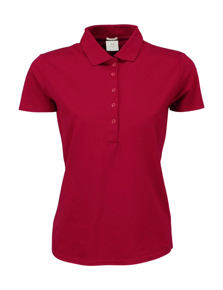 Polo Tee Jays Luxury Stretch 145/Deep Red