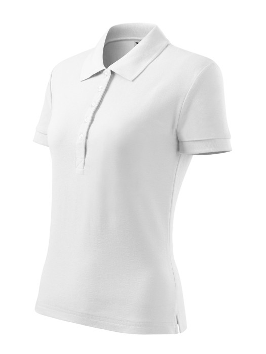 Damskie Polo Malfini Cotton Heavy 216 (Biały)