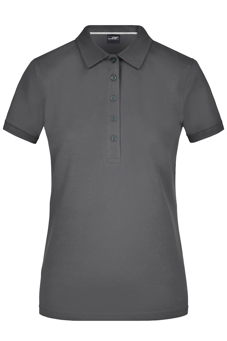 Ladies Pima Polo JN707/Carbon