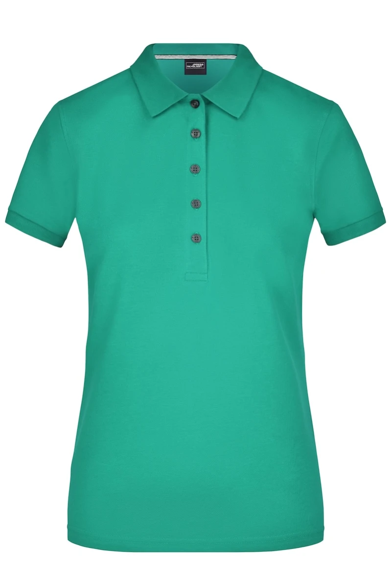 Ladies Pima Polo JN707/Irish Green
