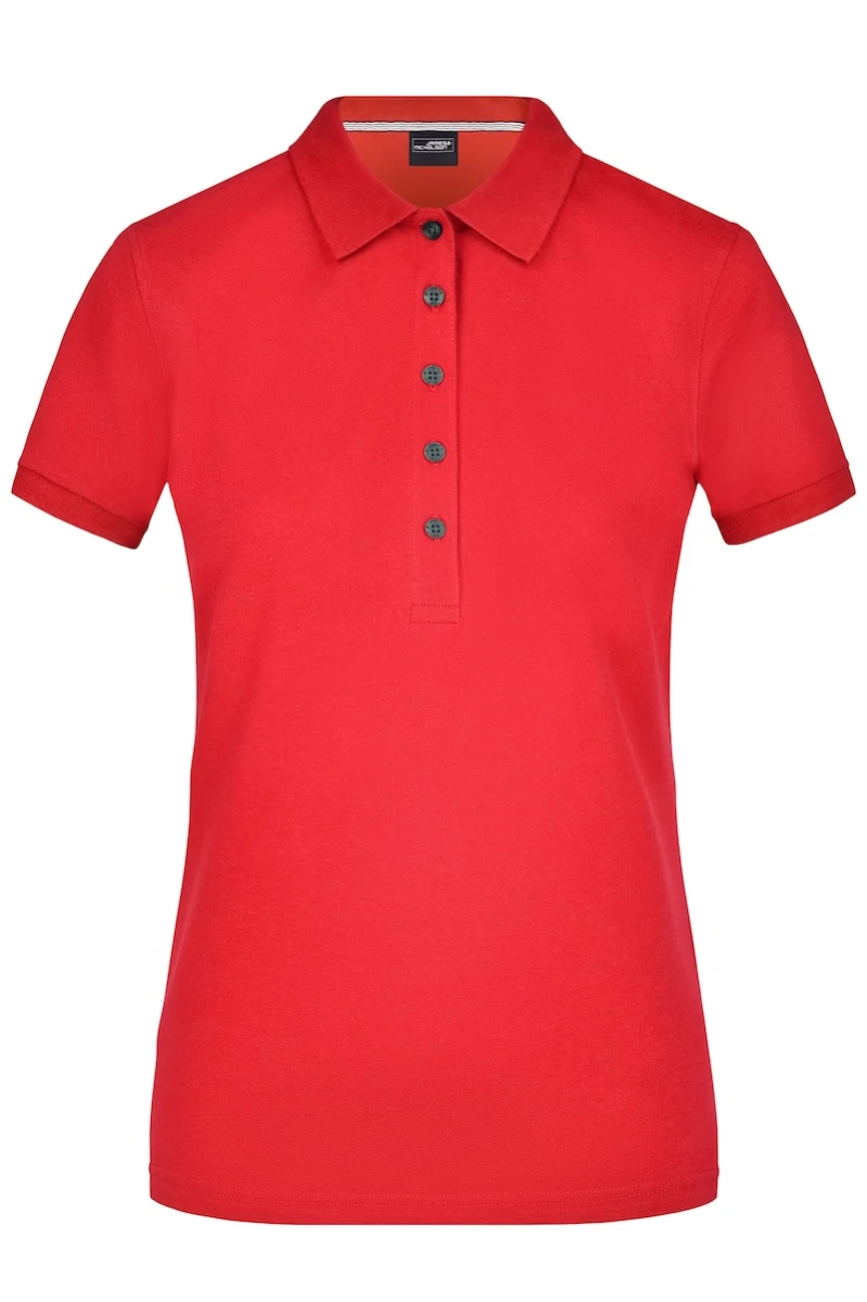 Ladies Pima Polo JN707/Light Red