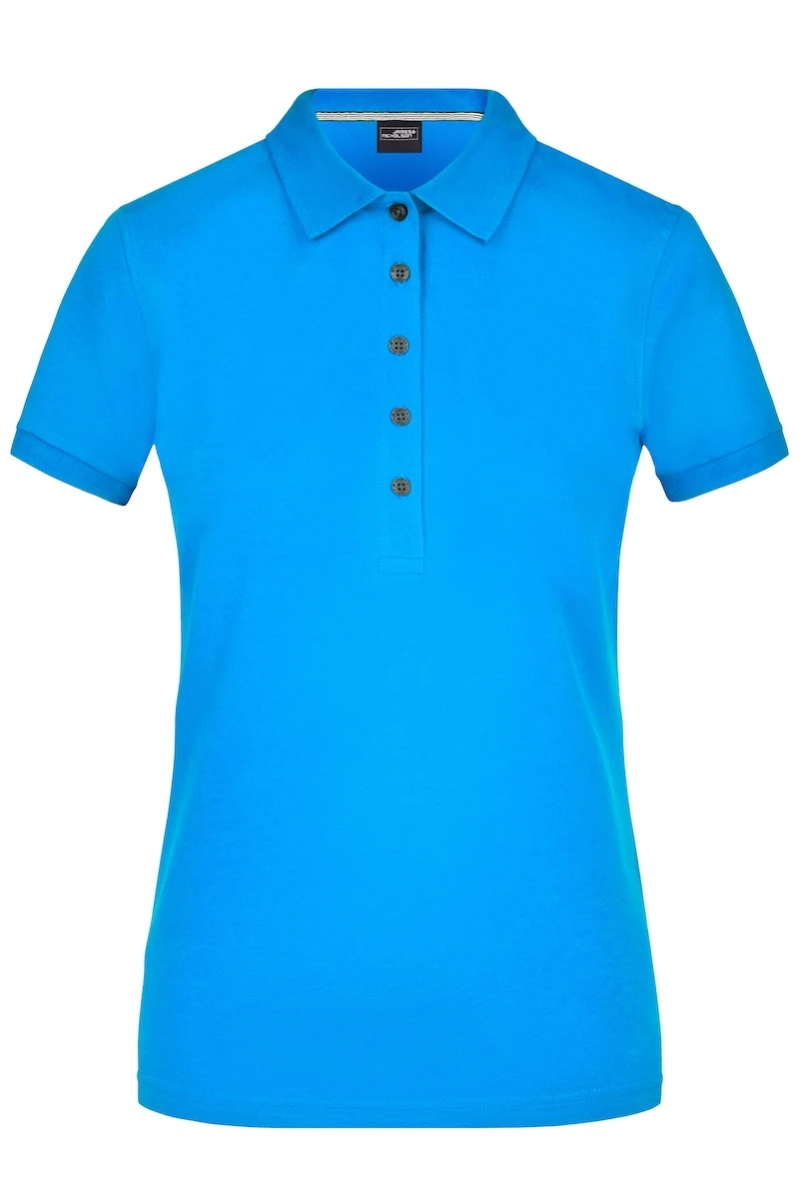 Ladies Pima Polo JN707/Regatta Blue