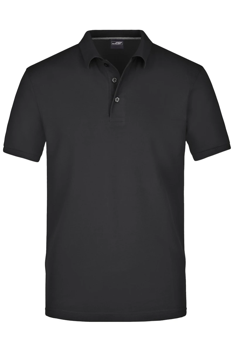 Męska koszulka Polo Pima JN708/Black