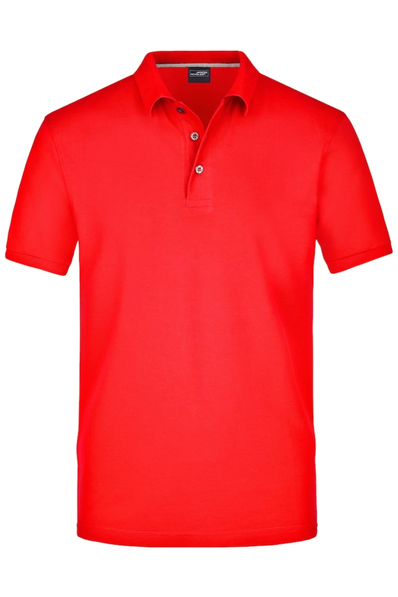 Męska koszulka Polo Pima JN708/Light Red