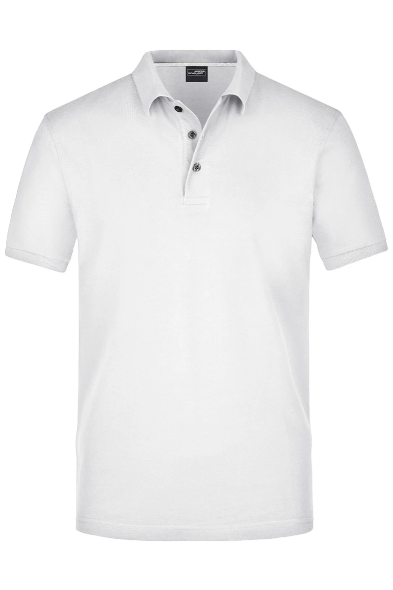Męska koszulka Polo Pima JN708/White