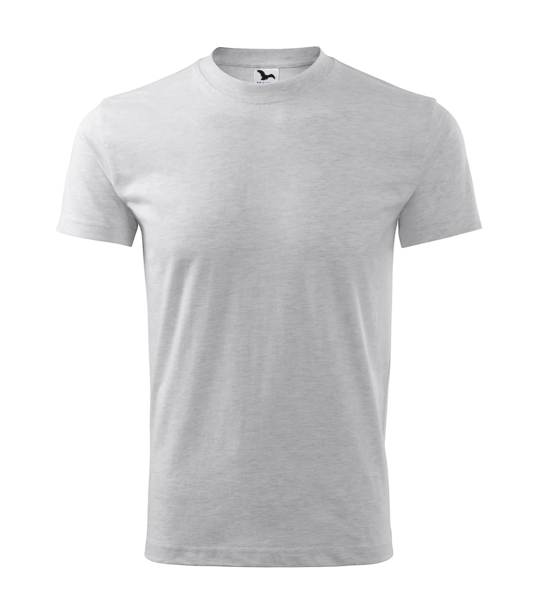 Koszulka Malfini Unisex Classic 101/Jasnoszary Melanż