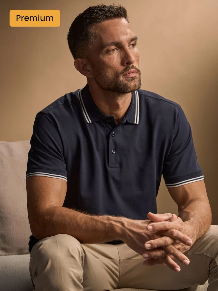 Koszulka Polo Tee Jays Luxury Stripe 1407