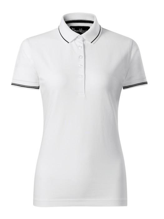 Damskie Polo Malfini Perfection Plain 253 Biały