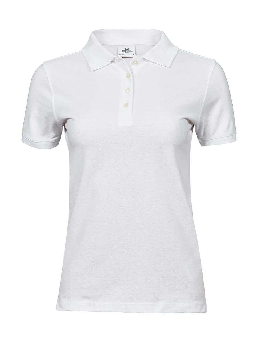 Damskie polo Tee Jays Heavy Pique 1401 White