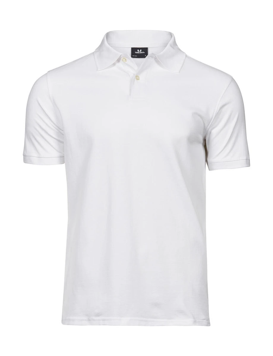 Męskie Polo Tee Jays Heavy Pique 1400 White