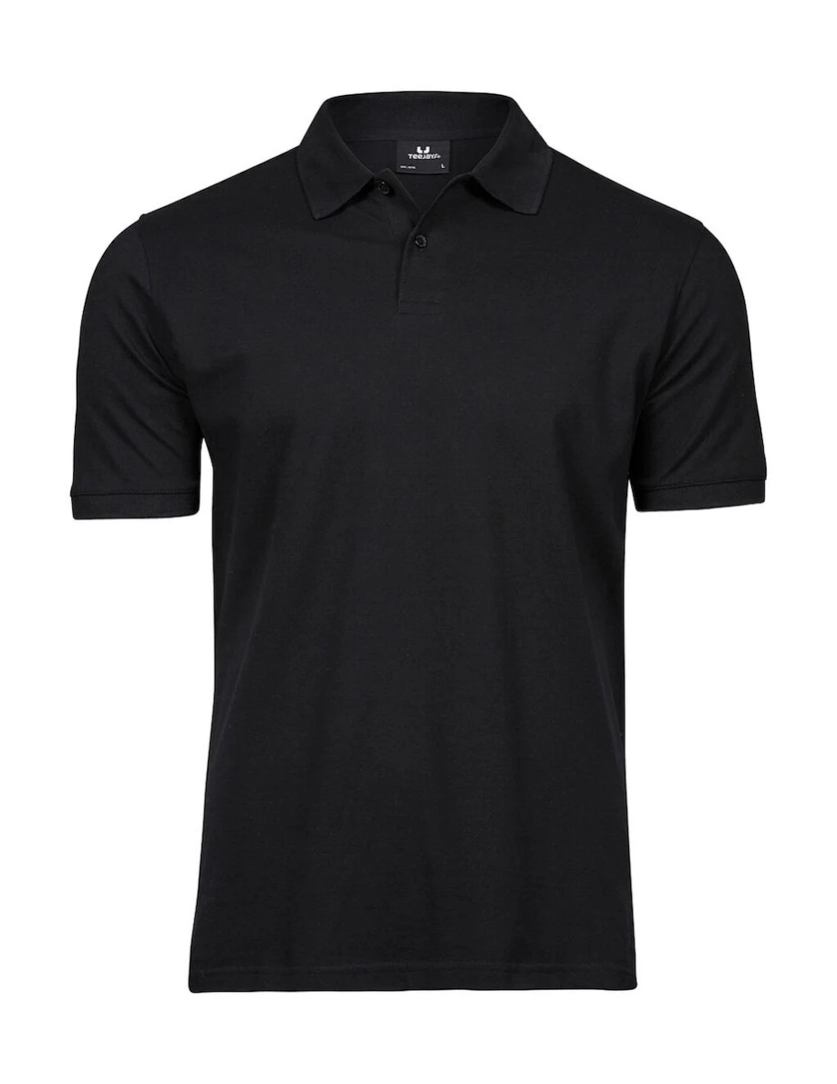 Męskie Polo Tee Jays Heavy Pique 1400 Black