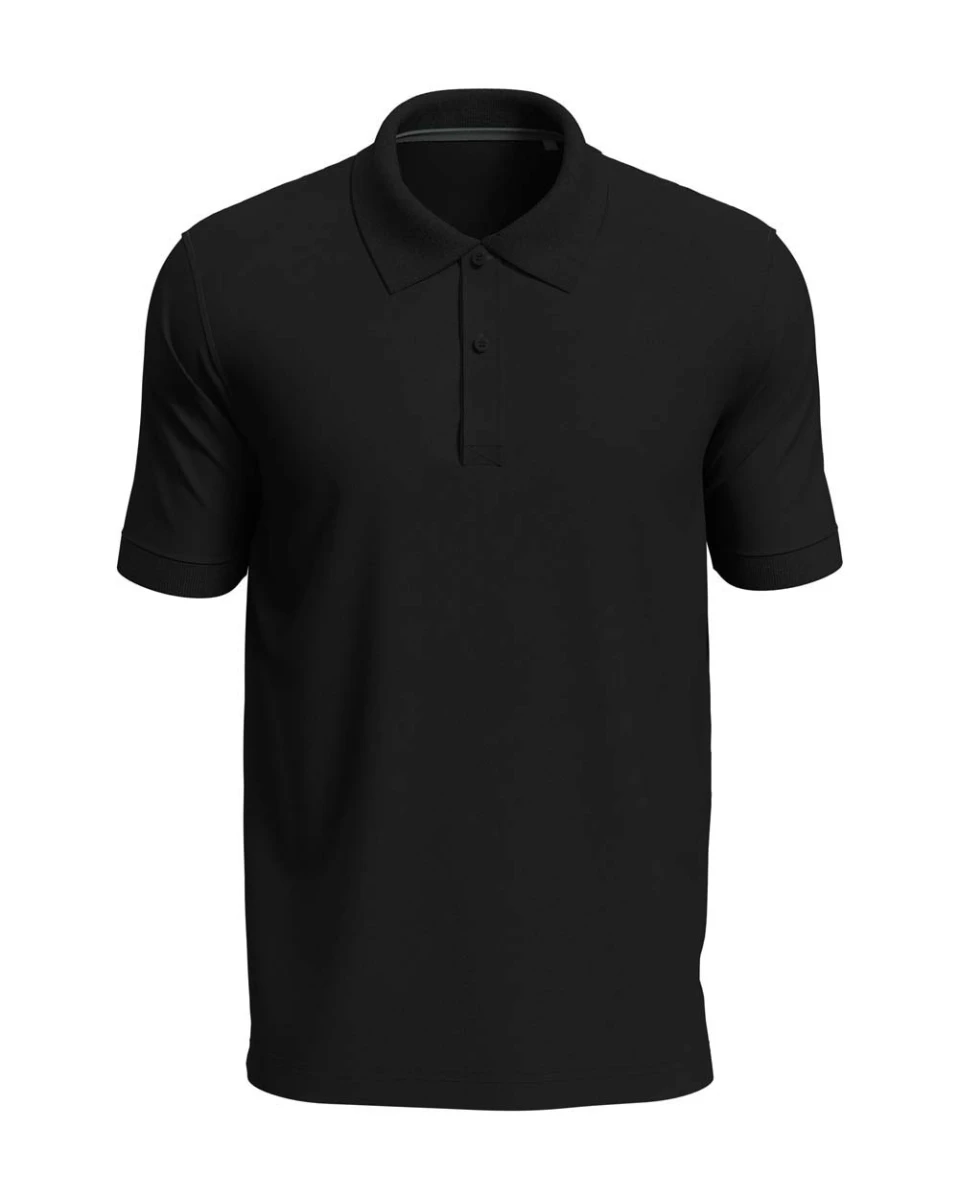Męska koszulka Polo Stedman Henry ST9050 Black Opal