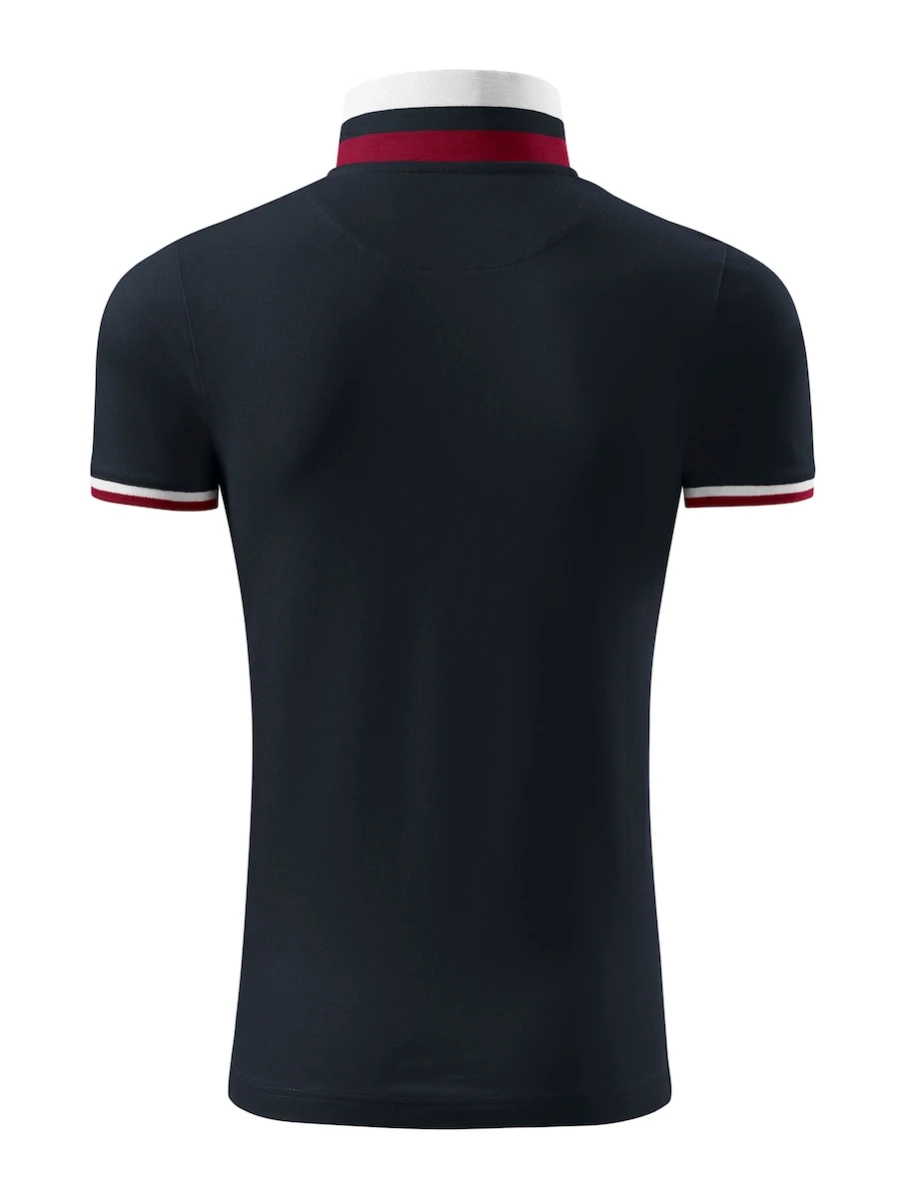 Męska koszulka Polo Malfini Collar Up 256 (Dark Navy)
