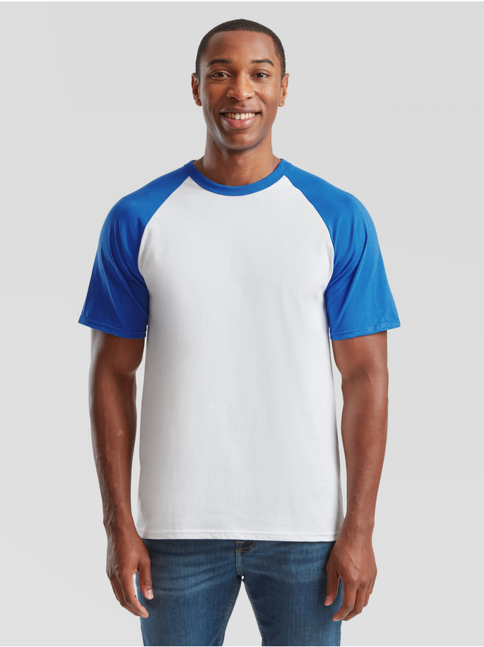 Koszulka reklamowa Baseball 61-026-0 White/Royal Blue