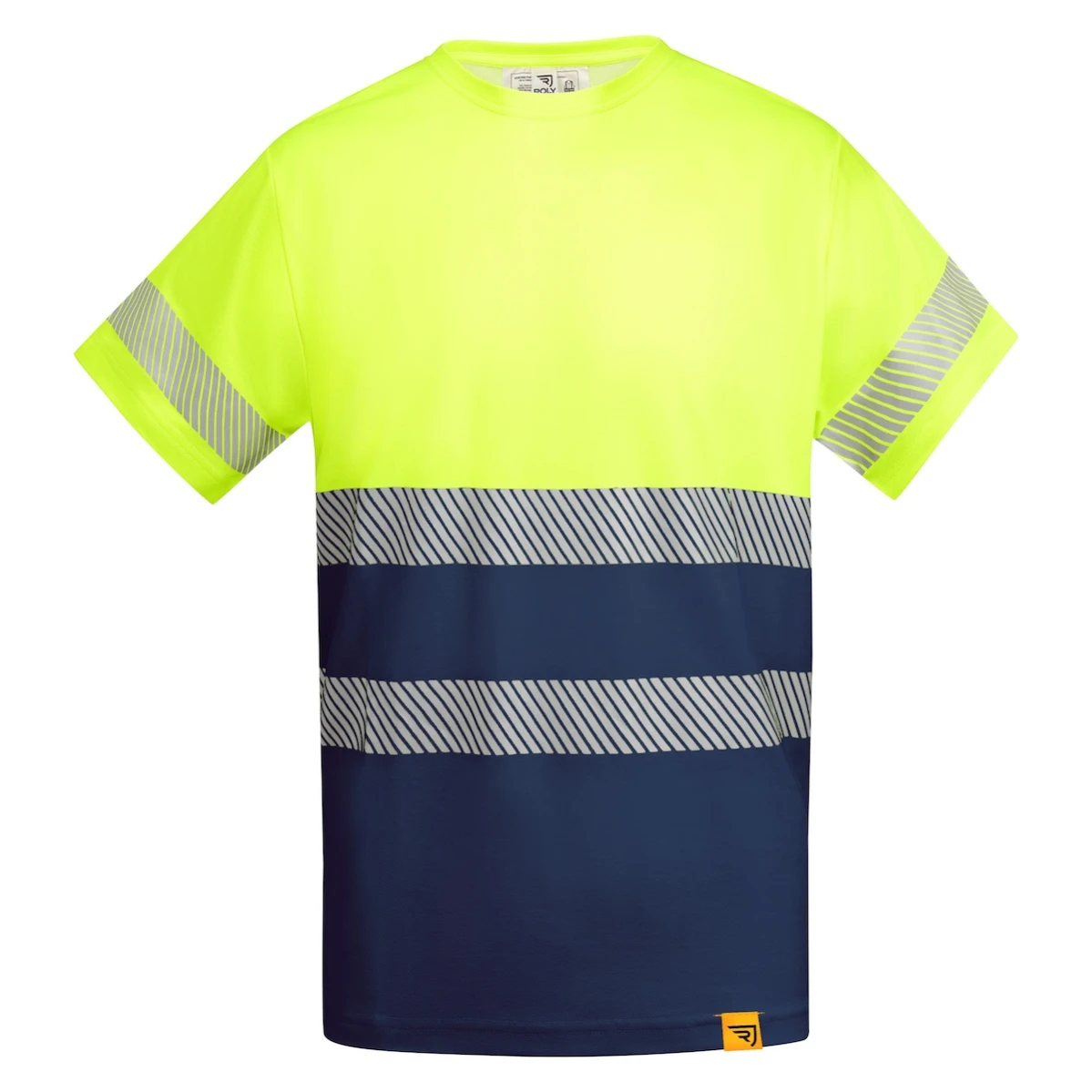 Koszulka Roly Tauri HV9317 Navy Blue/Fluor Yellow