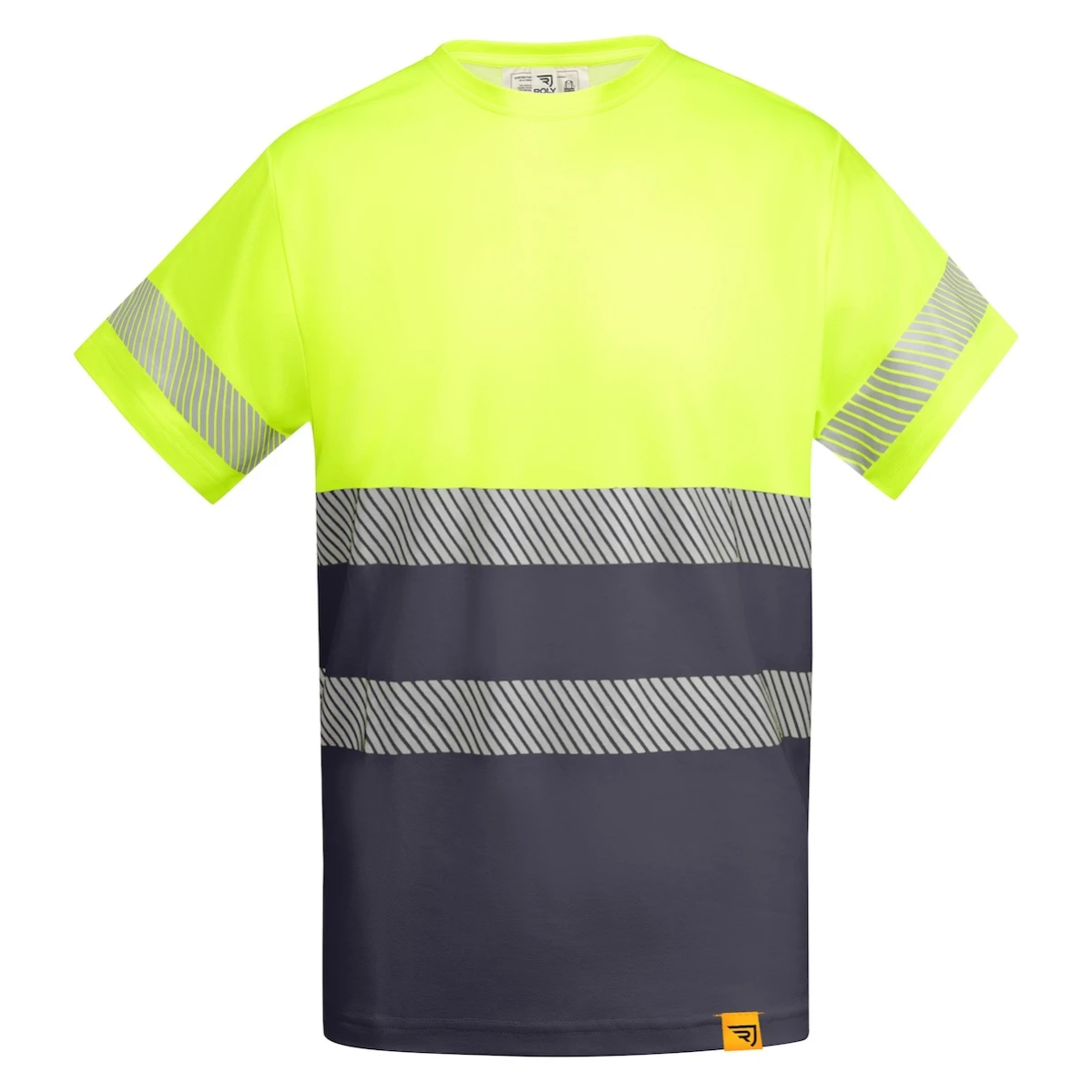 Koszulka Roly Tauri HV9317 Lead/Fluor Yellow