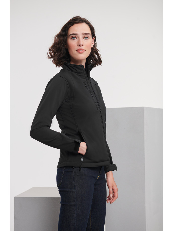 Damski Softshell Russell R-140F-0 Black