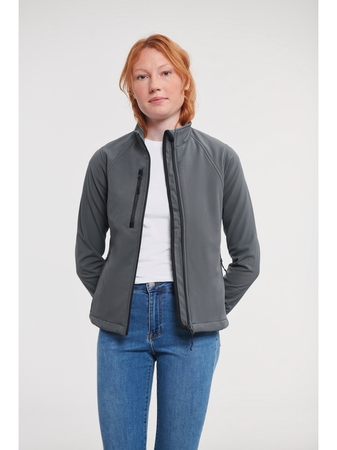 Damski Softshell Russell R-140F-0 Titanium