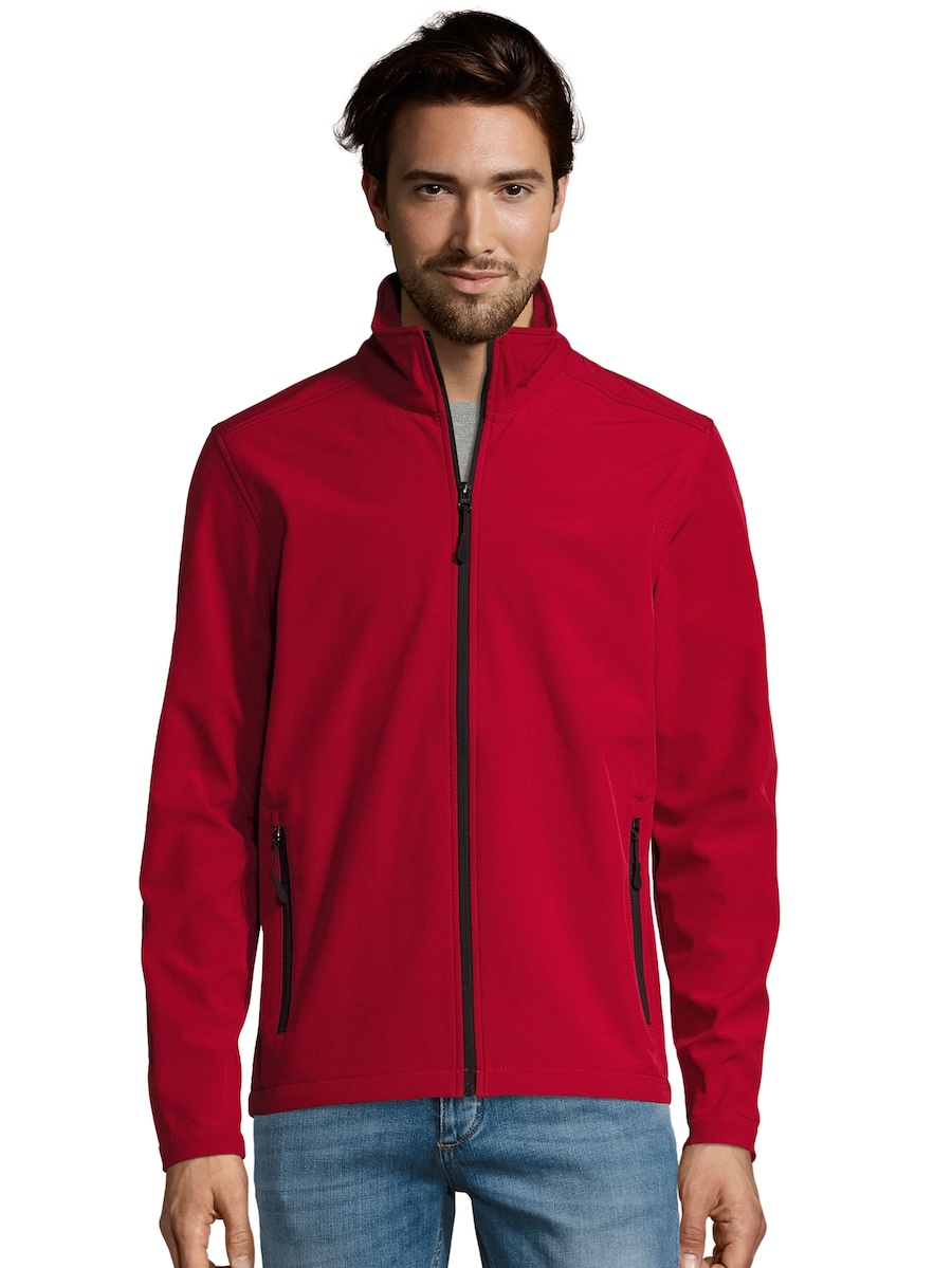 Męski Softshell Sols Race 01195 Pepper Red