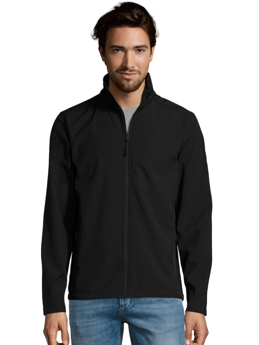 Męski Softshell Sols Race 01195 Black