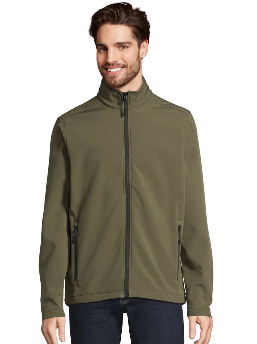 Męski Softshell Sols Race 01195 Army