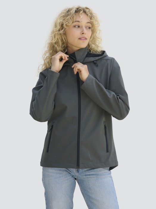 Race Softshell Hooded Jacket 04448