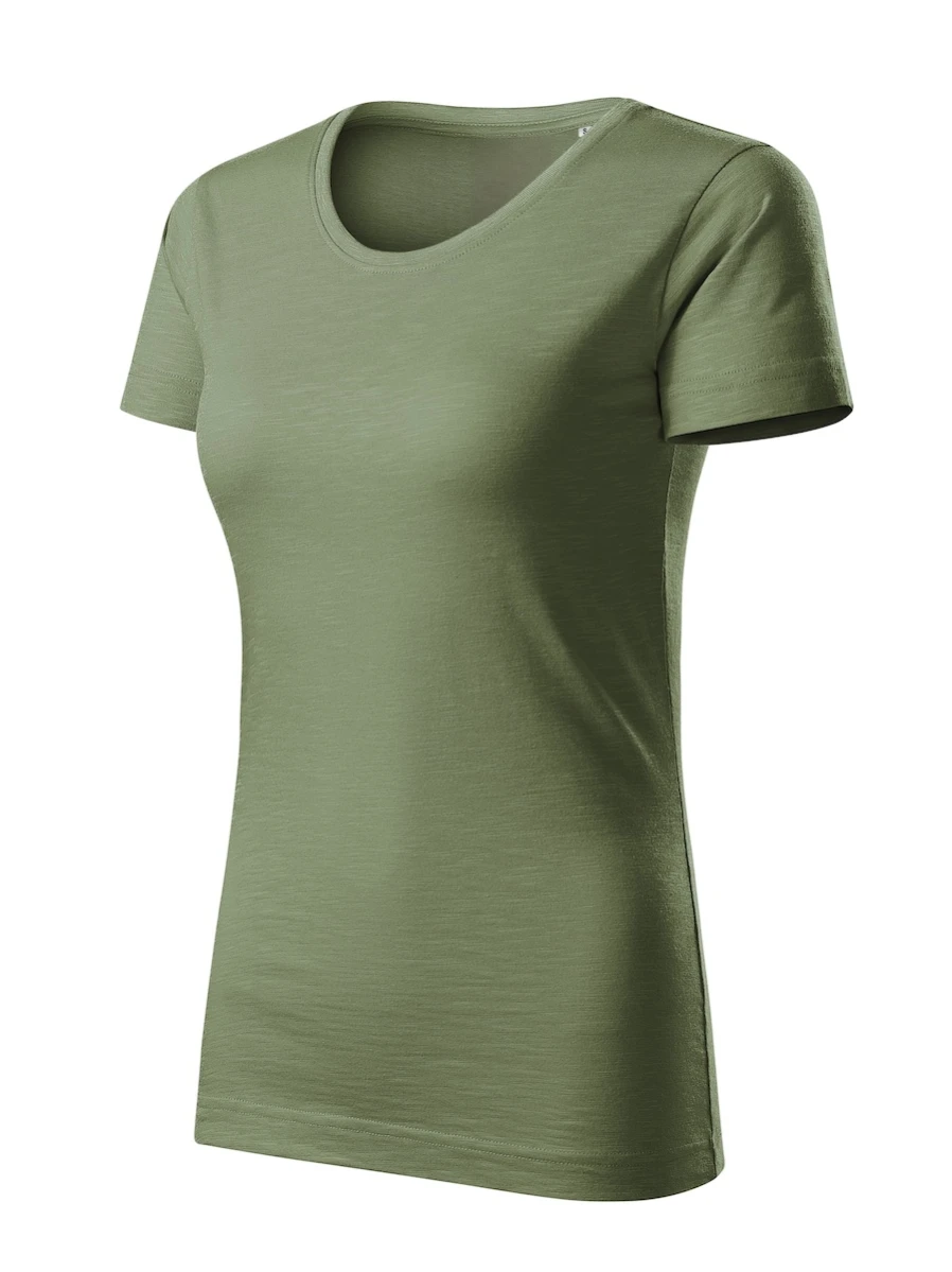 Damska koszulka Malfini Native (GOTS) 174 Khaki