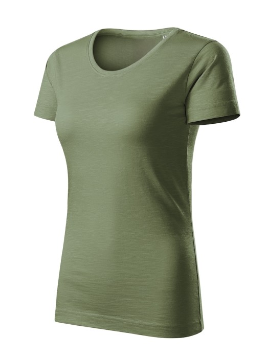 Damska koszulka Malfini Native (GOTS) 174 Khaki