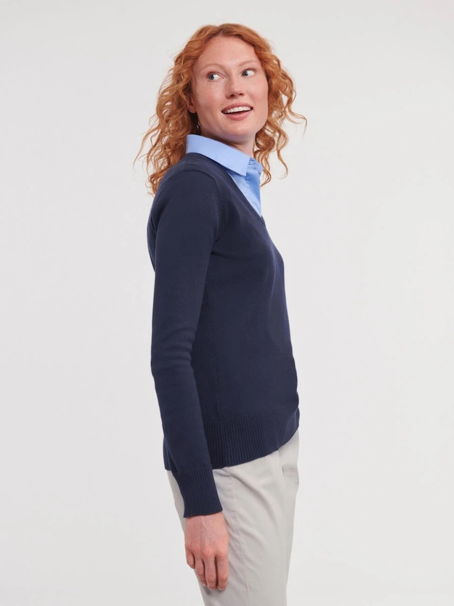 Sweter damski Russell v-neck R-710F-0