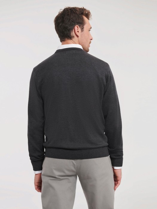 Sweter męski Russell v-neck R-710M-0
