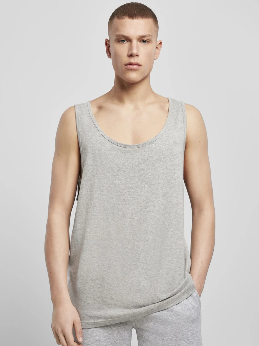 Męski Top Jersey Big Tank BY003 Heather Grey