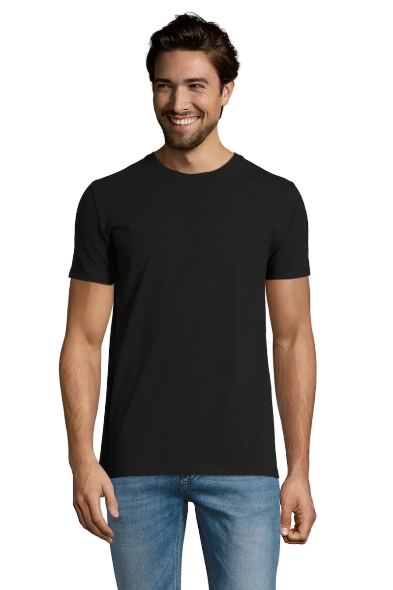 Męska koszulka Millenium 02945 Deep Black